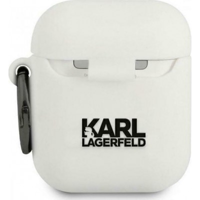 Karl Lagerfeld Karl Head Λευκό (Apple AirPods 3)